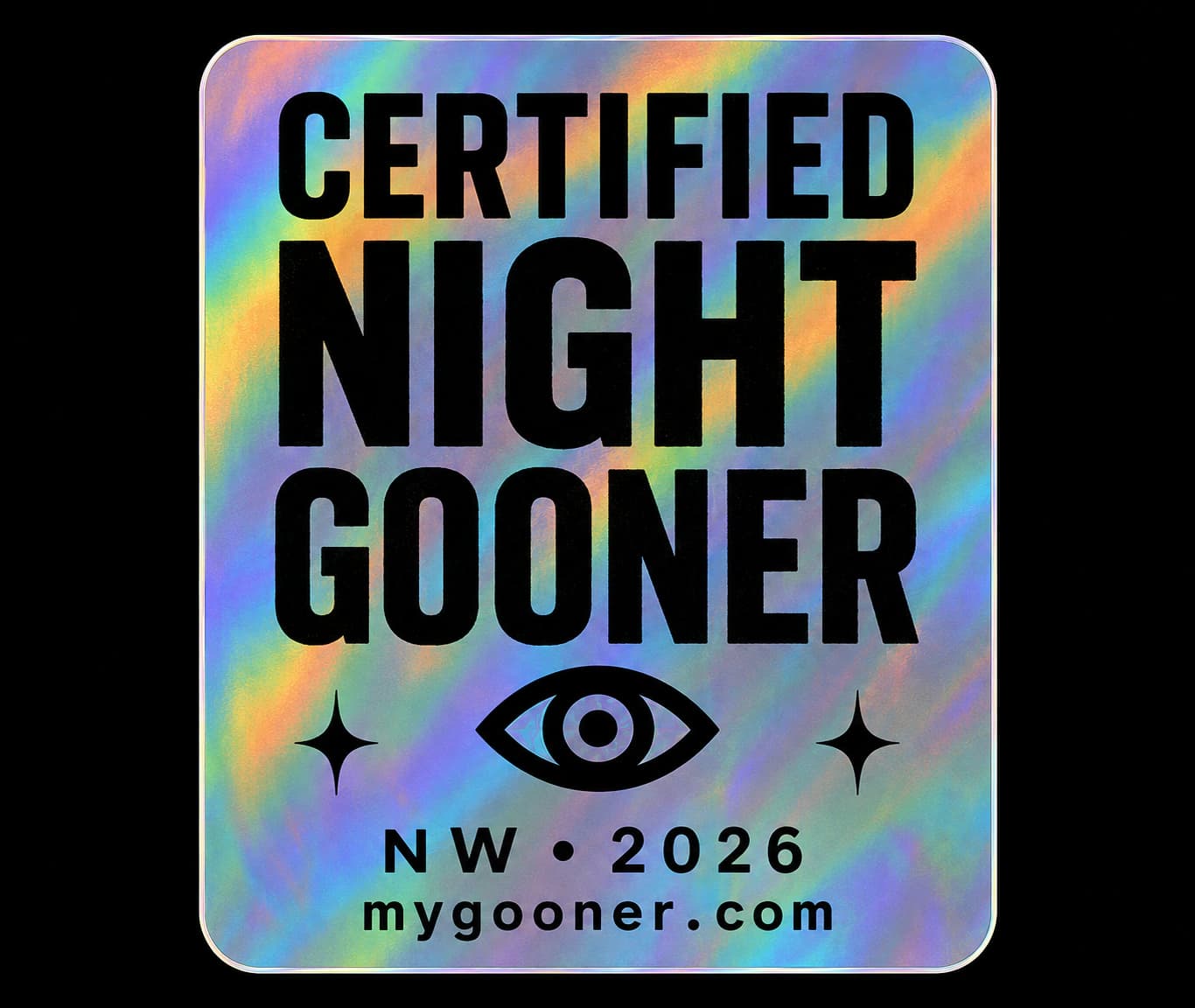 Certified Night Gooner credential